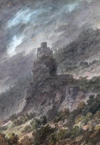 View of a Schloss between Bolzano and Trent